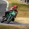Chris Kent in action at Cadwell Park