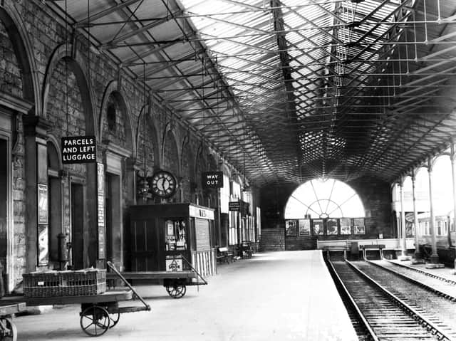 Buxton Station, May 1953