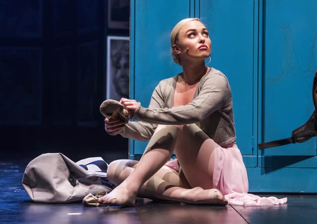 Jorgie Porter in Fame. Photo by Tristram Kenton.