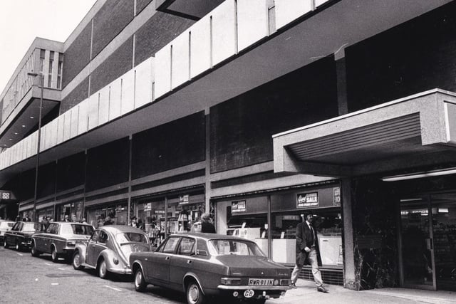 The climax to a dramatic 'East Side Story' was the Albion Street store - picured in June 1973 - which was ready to face the challenge of the 1970s and the 1980s.