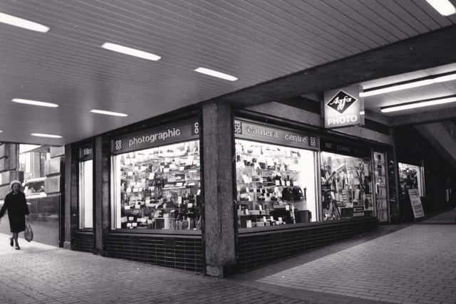 Do you remember the Co-op's Camera Centre, pictured here in September 1981?