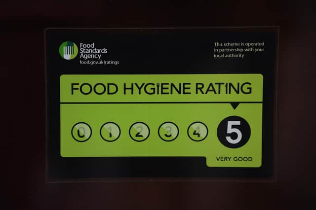 We've been taking a look at the food hygiene ratings for January