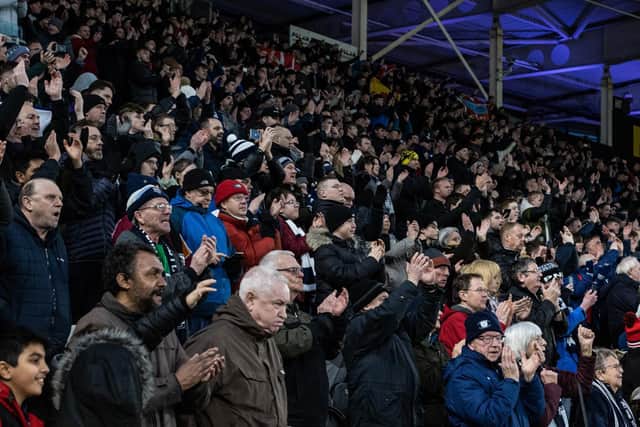 Around 1,800 PNE supporters were at the MKM Stadium to see the 1-0 win against Hull City