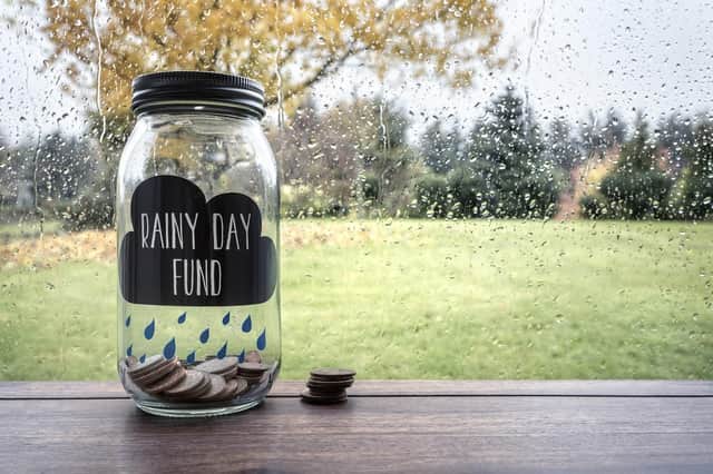 Saving for a rainy day (photo: adobe)