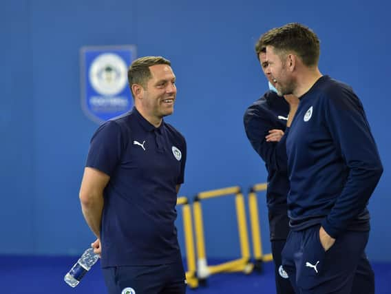 Wigan Athletics players have returned for pre-season training (Photos: Bernard Platt)