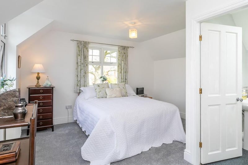 West Lodge, Lancaster. One of the bedrooms at the property. Picture by Fine and Country.