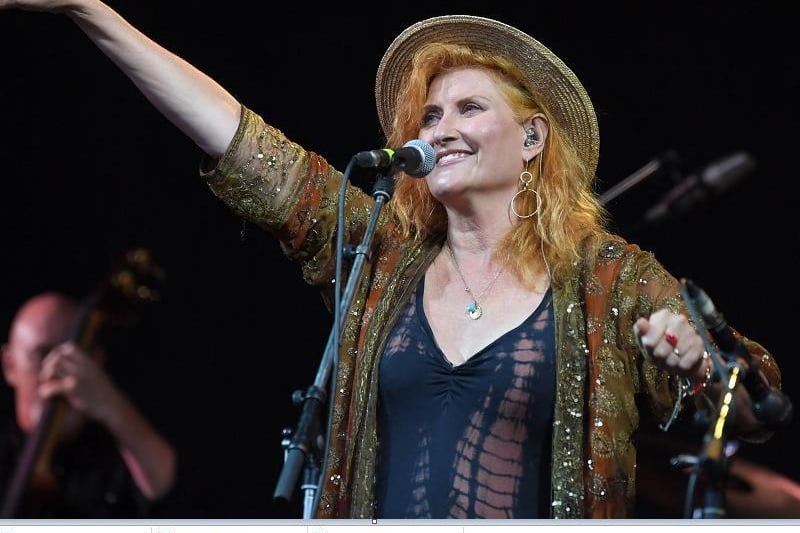 Eddi Reader delighted revellers with her hit Perfect