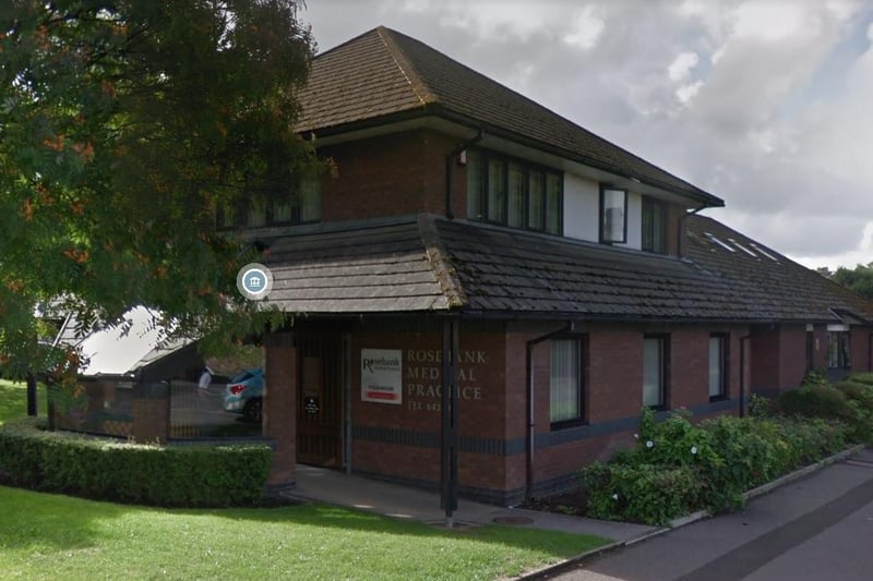 Lancaster Medical Practice - which includes the pictured Rosebank Surgery - is rated 31st of the 32 medical practices in Morecambe Bay CCG, making it the fifth highest rated surgery in the Lancaster district. 38.11% of patients responding rated it 'very good' for patient experience. Photo: Google Street View