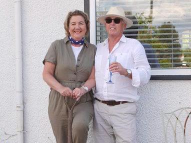 Carol and Kevin Fuller, from Woburn Sands, got into the spirit