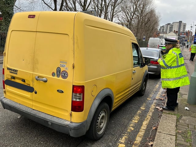 This Transit van was fully insured and taxed — but its MoT ran out in August 2021
