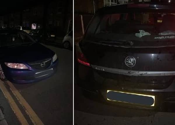 Cars seized in the Peterborough area. All photos: BCH Road Policing Unit