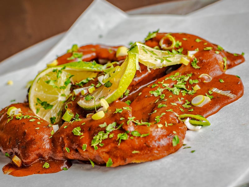 Chicken wings with a glaze of your choice at Grizzlers