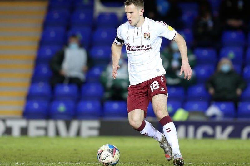 He was Town's best midfielder on the night. Looked after the ball well - no midfielder on either side had a higher pass accuracy - and he was central to the handful of good moves Cobblers put together. Tested Bursik with an early effort... 6.5
