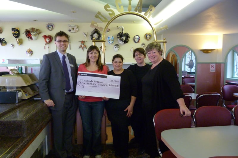 Staff and customers regularly raised cash for Eastbourne charities