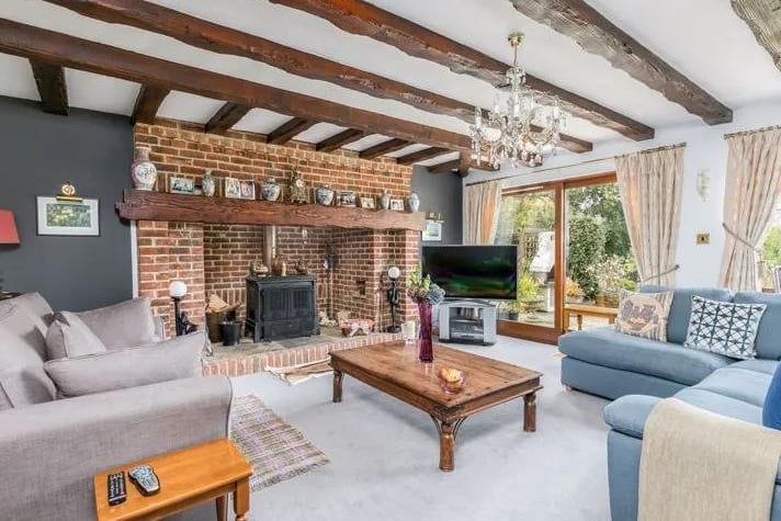 The living room. Photo: Zoopla