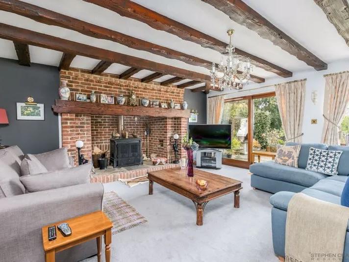 The living room. Photo: Zoopla