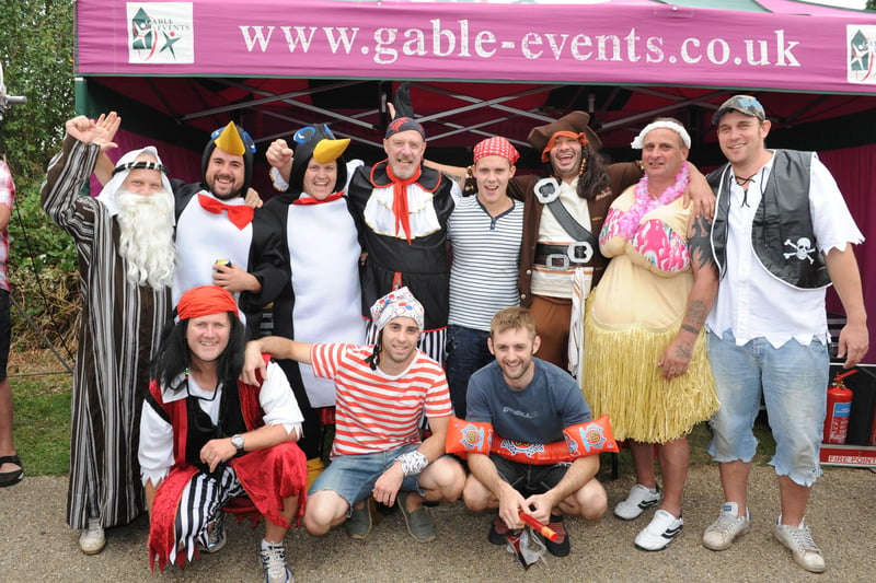 The Paragon Power Paddlers, winner of Best Fancy Dress and Most Money Raised.