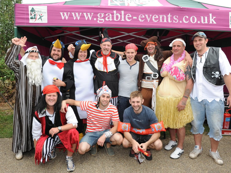 The Paragon Power Paddlers, winner of Best Fancy Dress and Most Money Raised.