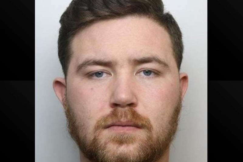 Burglar Adam Kelly tried to outrun police by riding at 80mph through Northampton housing estates on a stolen motorbike. The 27-year-old was arrested after crashing, punching a police officer and being hunted down by a police dog — and jailed for two-and-a-half years.