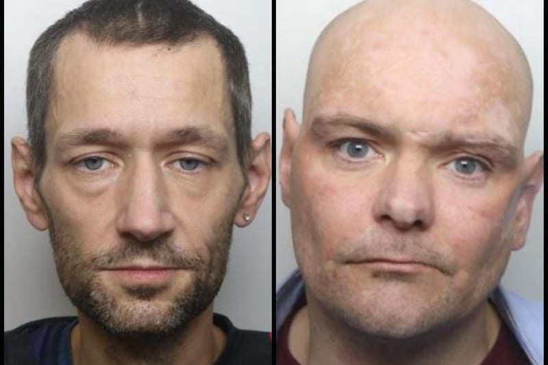 Burglars Ricky Scarley and Lee Sherlock tried to sell a stolen Mini for £100 after pinching plates from a similar vehicle in a Northampton supermarket car park. The pair took the Mini's keys, gadgets, a wallet and a guitar during a Colwyn Road break-in. They were jailed for total of eight years and two months after pleading guilty at Northampton Crown Court.