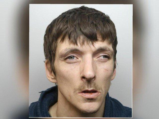 Serial shoplifter Ricky Long was locked up for a THIRD time in less than a year, this time for 14 weeks, after threatening staff in a Kettering shop — one of many where he was already banned under a crime prevention order.