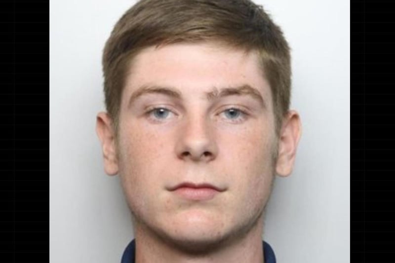 Lewis Coe sent threatening texts sent to his former partner leading to assault charges against him being dropped — but the 20-year-old from Corby was given 12 months for witness intimidation and an extra month for assaulting a police officer.