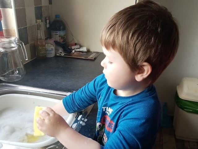 Laura Ramsey: "Teaching them young Alfie only 4 done a brilliant job."