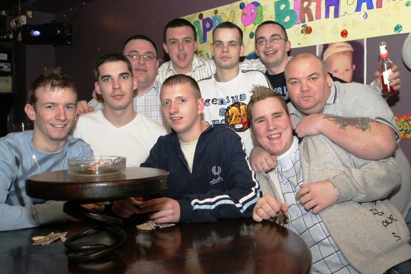 Mark Cavanagh and the boys enjoying his birthday.