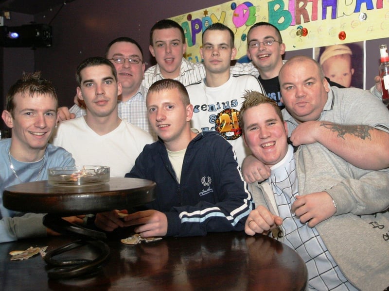 Mark Cavanagh and the boys enjoying his birthday.