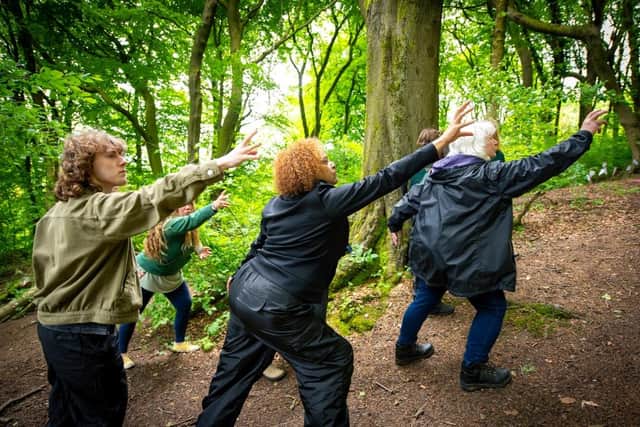 The project with Buxton Opera House and Buxton Civic Association wants people to embrace nature. Photos by David John King Photography.