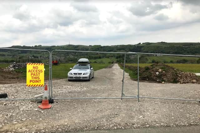 Darlton Quarry on Friday morning. Picture by Brian Eyre.