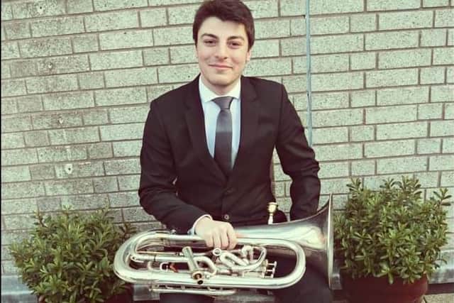 Adam Bokaris, solo euphonium for Black Dyke