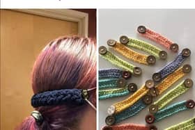 Specsavers Buxton staff have been keeping themselves busy crocheting items for NHS staff.