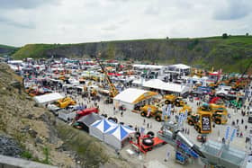 Hillhead returns June 23 -25 the UK's largest quarry/construction and recycling exhibition. Photo Brian Eyre