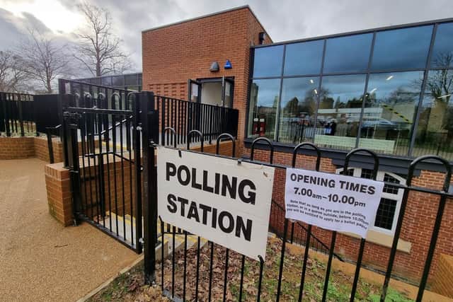 Cornerstone's community space was used as a polling station for the Northall by-election