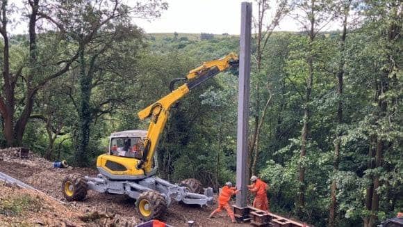 Passengers 'should allow more time for their journeys' says Network Rail as there will be a seven-week railway closure in New Mills. Photo submitted