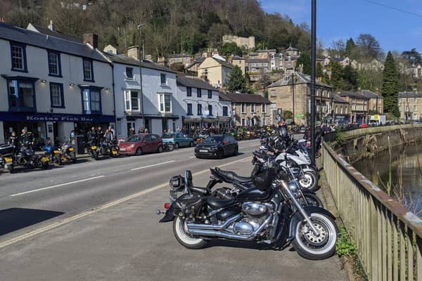 Matlock Bath on Sunday, March 22. Picture: Derbyshire Roads Policing Unit