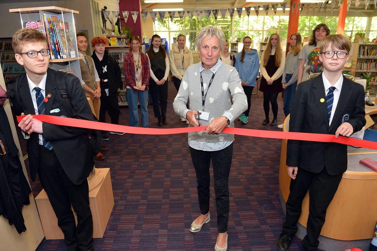Buxton Library Inpost Buxton Community School hopes new look library will inspire a love of books