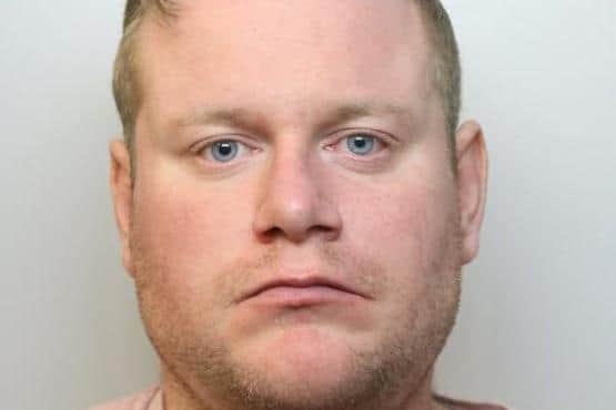 Gary Franklyn has been jailed after he left two elderly people in wheelchairs