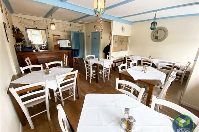 This Greek and English café, on Thornbrook Road, is up for sale at an asking price of £64,950.