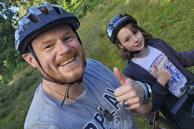 Lily is on course to complete her own set of running, hiking, cycling and swimming challenges in aid of the Christie.