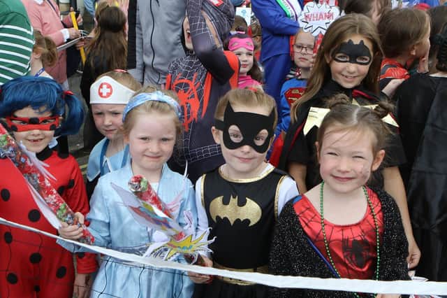 Superheroes from St Mary's School
