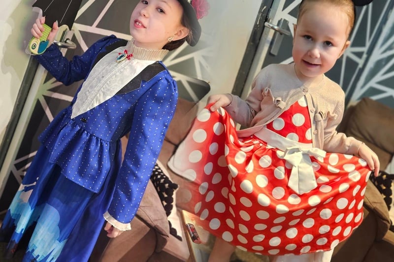 Mary Poppins and Minnie Mouse. Photo Alishia Curry