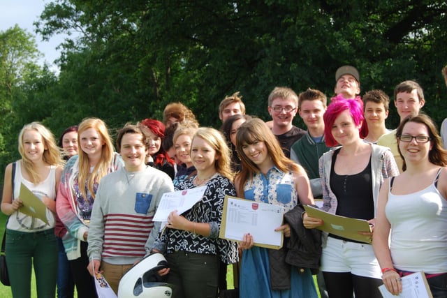 Back in 2012 pupils at Chapel High School produced the best GCSE results in the school's history. Pic Chapel High School