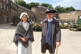 Costume tours of Cromford Mills will be running over the weekend of September 30. (Photo: Georgian Derbyshire Festival)