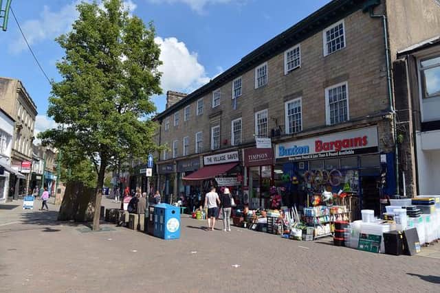 Buxton town centre reopens for business