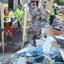 Steve attending a scene in Haxby, York.