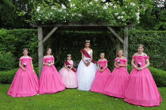 The 2022 Queen Lily-Mae and her retinue