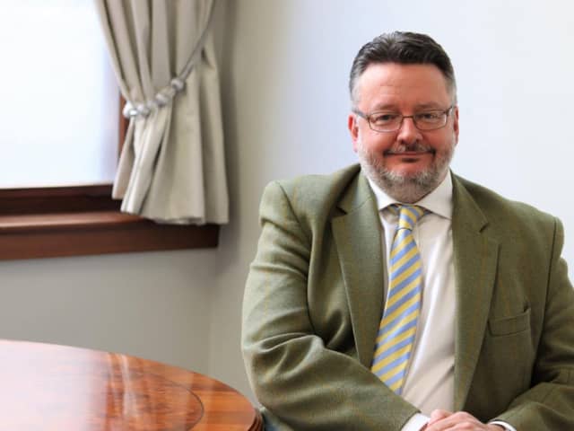 Councillor Barry Lewis, leader of Derbyshire County Council.