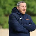Buxton boss Craig Elliott - calling for a big turnout at the Silverlands for Saturday's huge game.